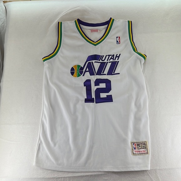 Mitchell & Ness Other - Mitchell & Ness NBA Basketball Jersey Utah Jazz John Stockton 12 Mens Size 50 XL